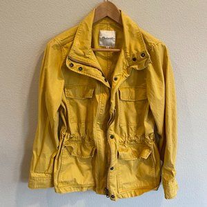 Madewell Yellow Surplus Cargo Utility Jacket Womens US Small